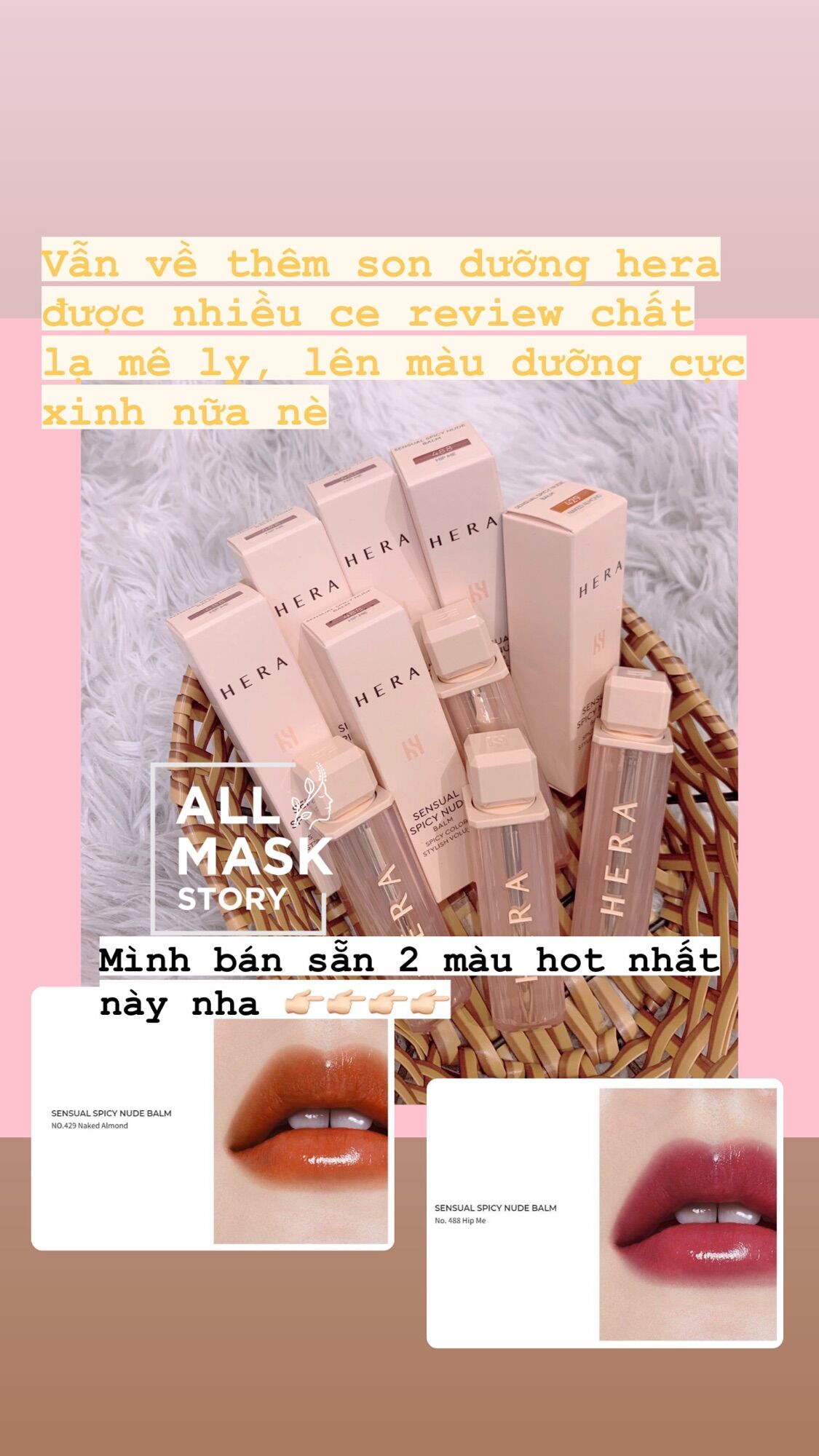 SON DƯỠNG HERA MÀU 429