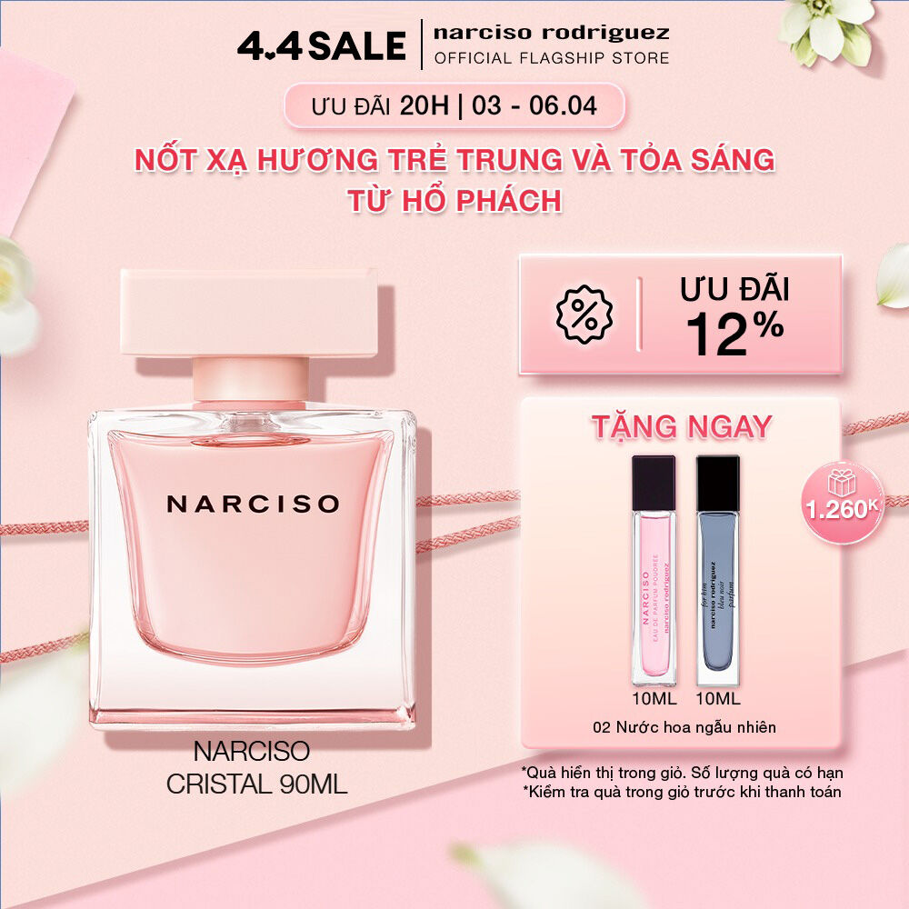 Nước Hoa Narciso Rodriguez NN Cristal Eau de Parfum 90ml