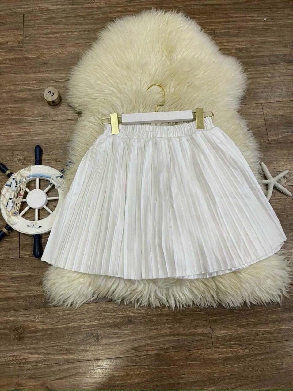 (SHOP TÁO ĐỎ BIGSIZE 50kg đến 90kg) VÁY BIGSIZE XẾP LY