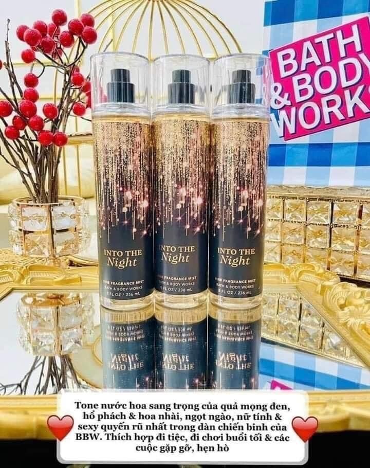 Xịt thơm body mist Into the Night
