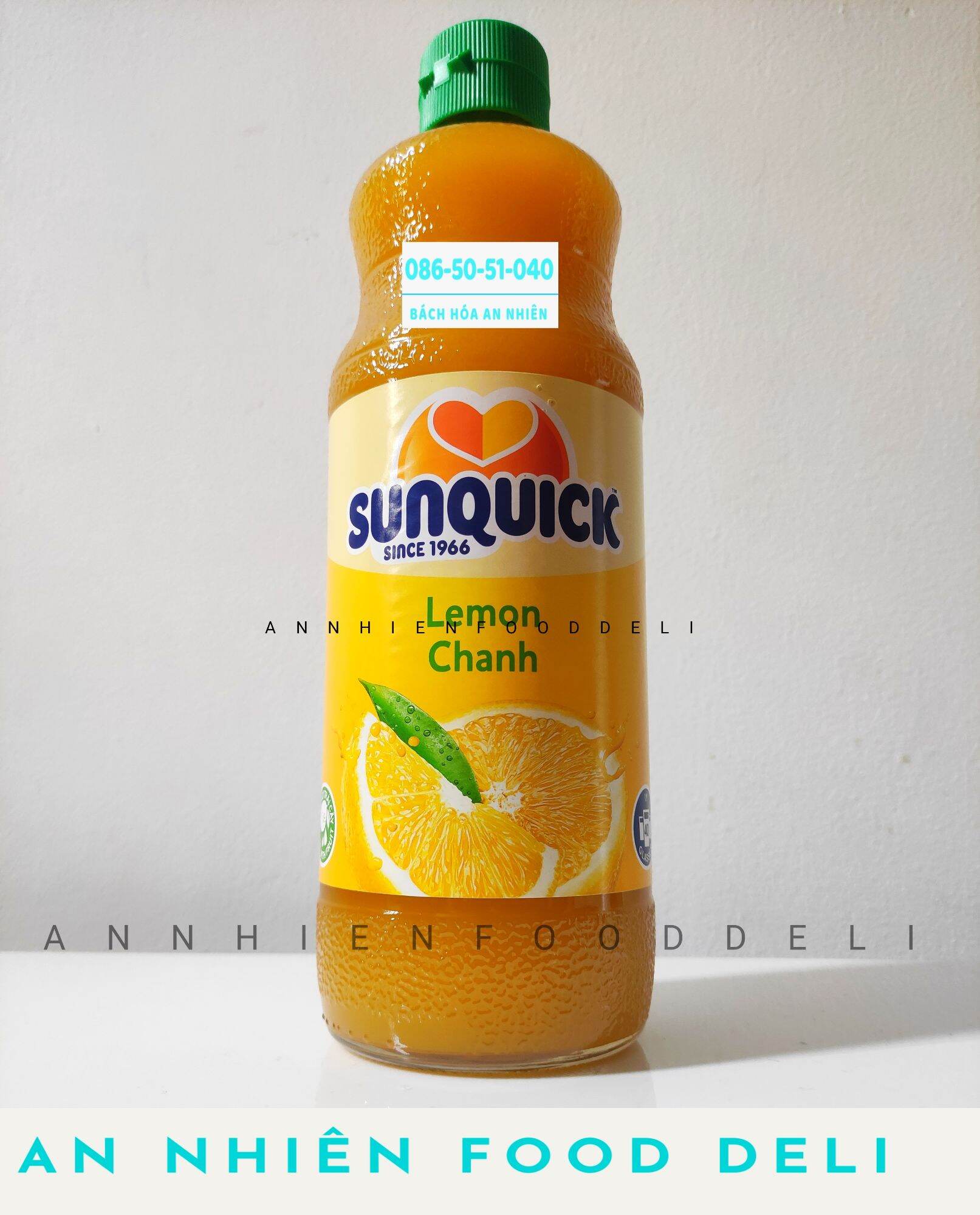 Lemon siro sunquick nước ép chanh cô đặc 840ml