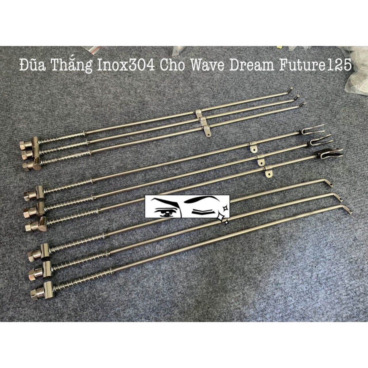 Đũa thắng inox 304 xe dream wave