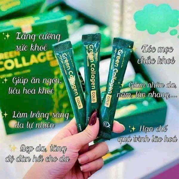 Diệp lục collagen nguyên mã