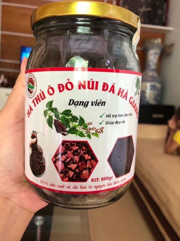 1 lọ hà thủ ô đỏ núi đá hà giang