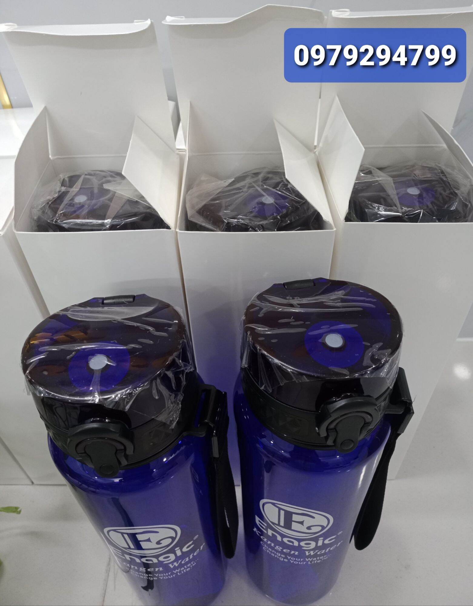 [ CHÍNH HÃNG ENAGIC] Bình đựng nước ion kiềm Enagic 1L Nhật Bản.
