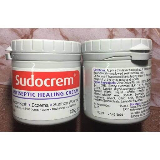 [ CHÍNH HÃNG 100% ] Kem Hăm Sudocrem - Kem Hăm Tã Sudo Crem, Kem Chống Hăm Sudocrem 60g