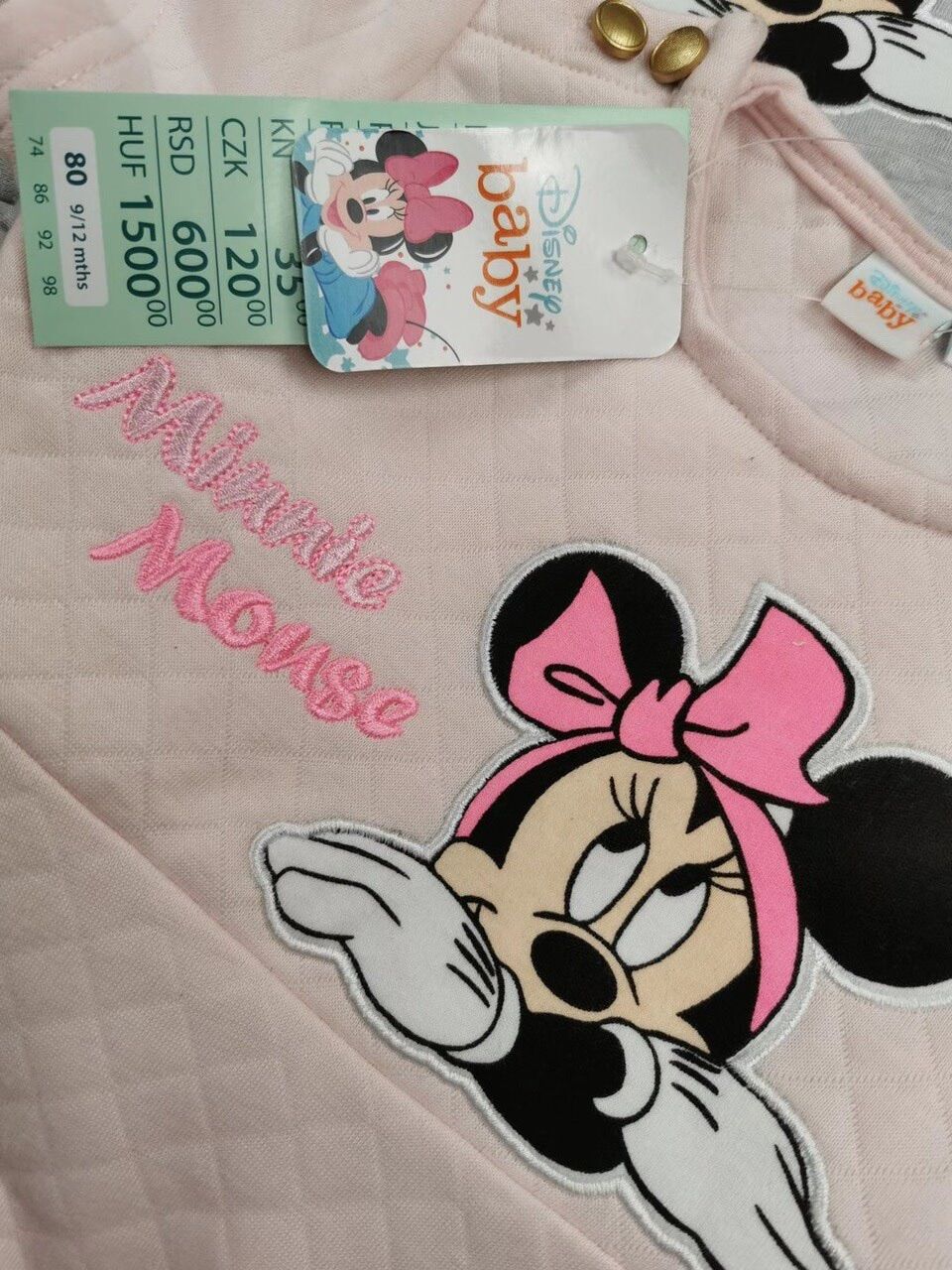 Váy Mickey 2 màu siêu xinh bé gái