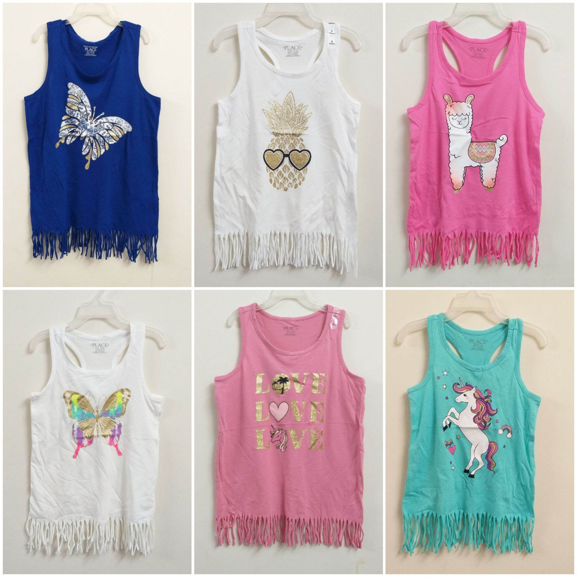Áo ba lỗ place cambodia xuất xịn size 4-16 tuổi(13-45kg), chất thun cotton 100%, mềm, mát cho bé mặc mùa hè thoải mái, phối short, legging, chân váy đều cực xinh