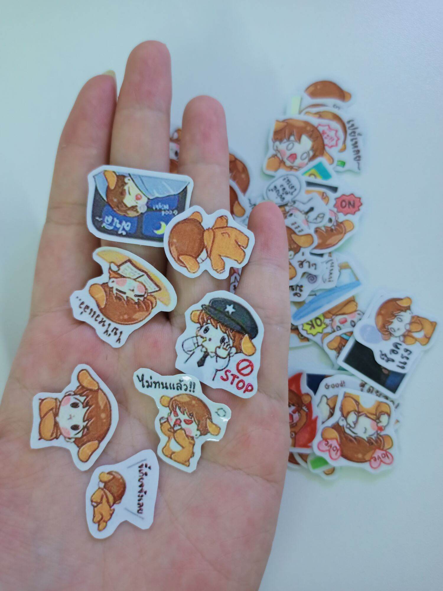 Ticker bé trai so cute 48 miếng 48 mẫu