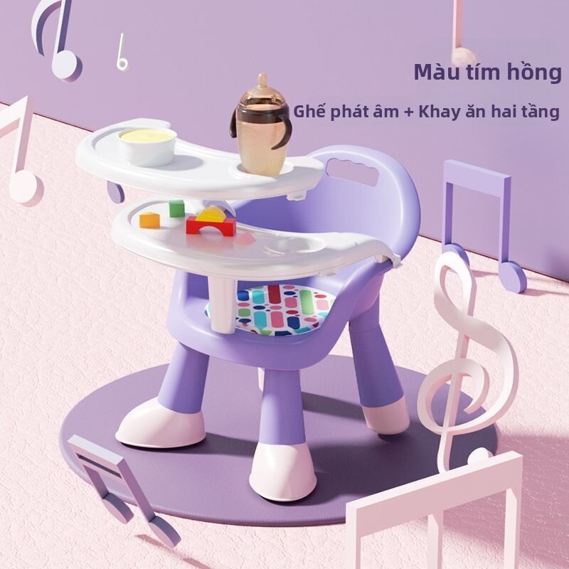 Ghế Ăn Dành Cho Bé Đa Năng Gấp Được
