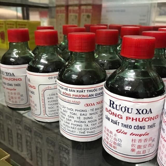1 chai r ượu xoa bóp gia truyền đông phương