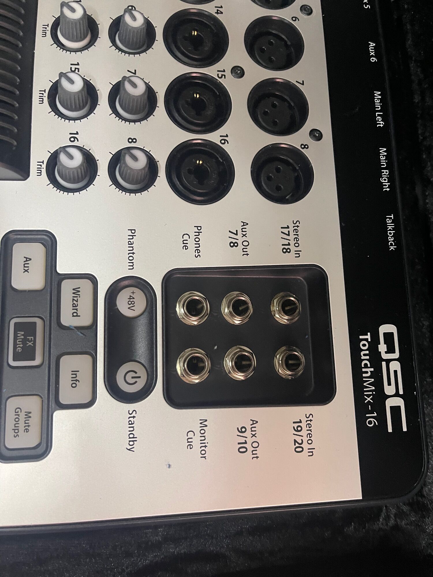Mixer Qsc Touchmix16