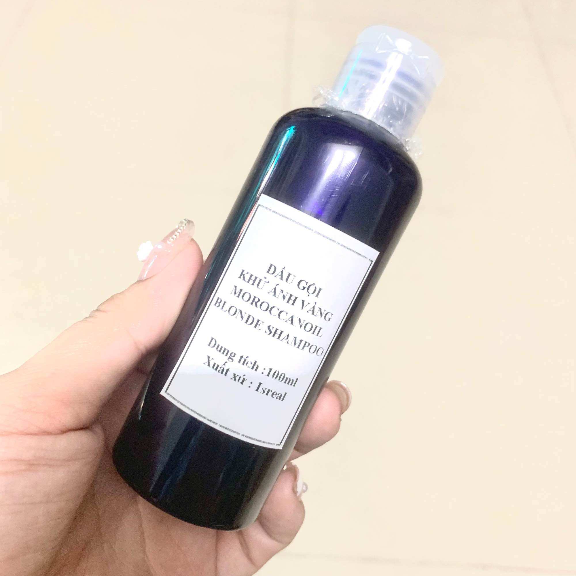 [HCM]DẦU GỘI TÍM KHỬ SẮC TỐ VÀNG CHO TÓC TẨY TÓC BẠCH KIM MOROCCANOIL BLONDE PERFECT PURPLE SHAMPOO (size cá nhân ) 70ml