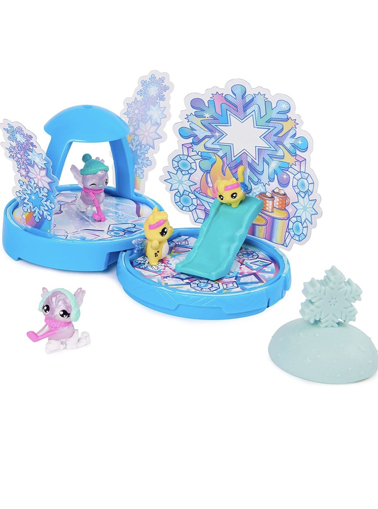 Trứng Hatchimals Colleggtibles Rainbow Cation Playdate Pack