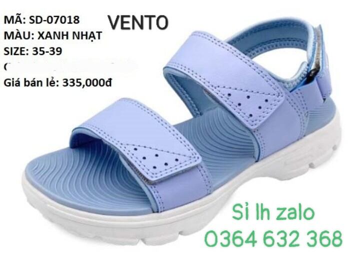 Sandal nữ Vento đế nhẹ bền đẹp SD07018 (form hơi rộng)