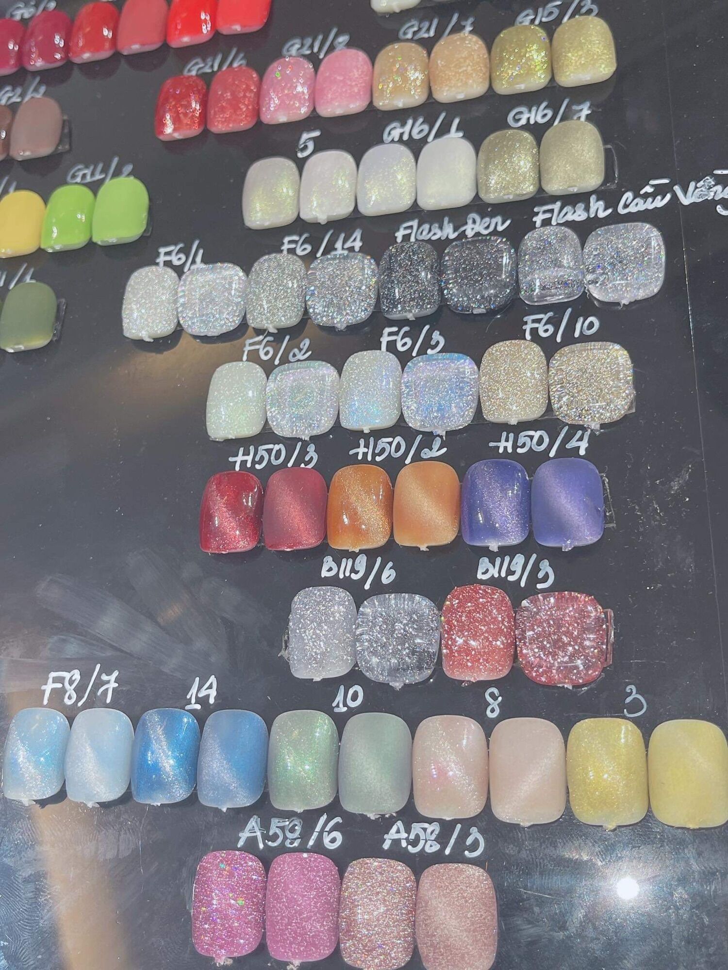 SƠN GEL LẺ VENDEENI TỔNG HỢP