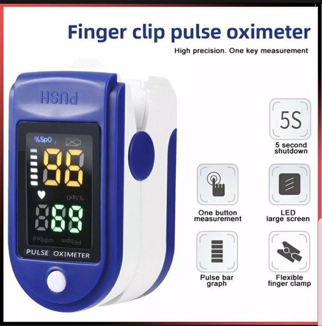 Đo nồng độ oxy máu spo2 và nhịp tim