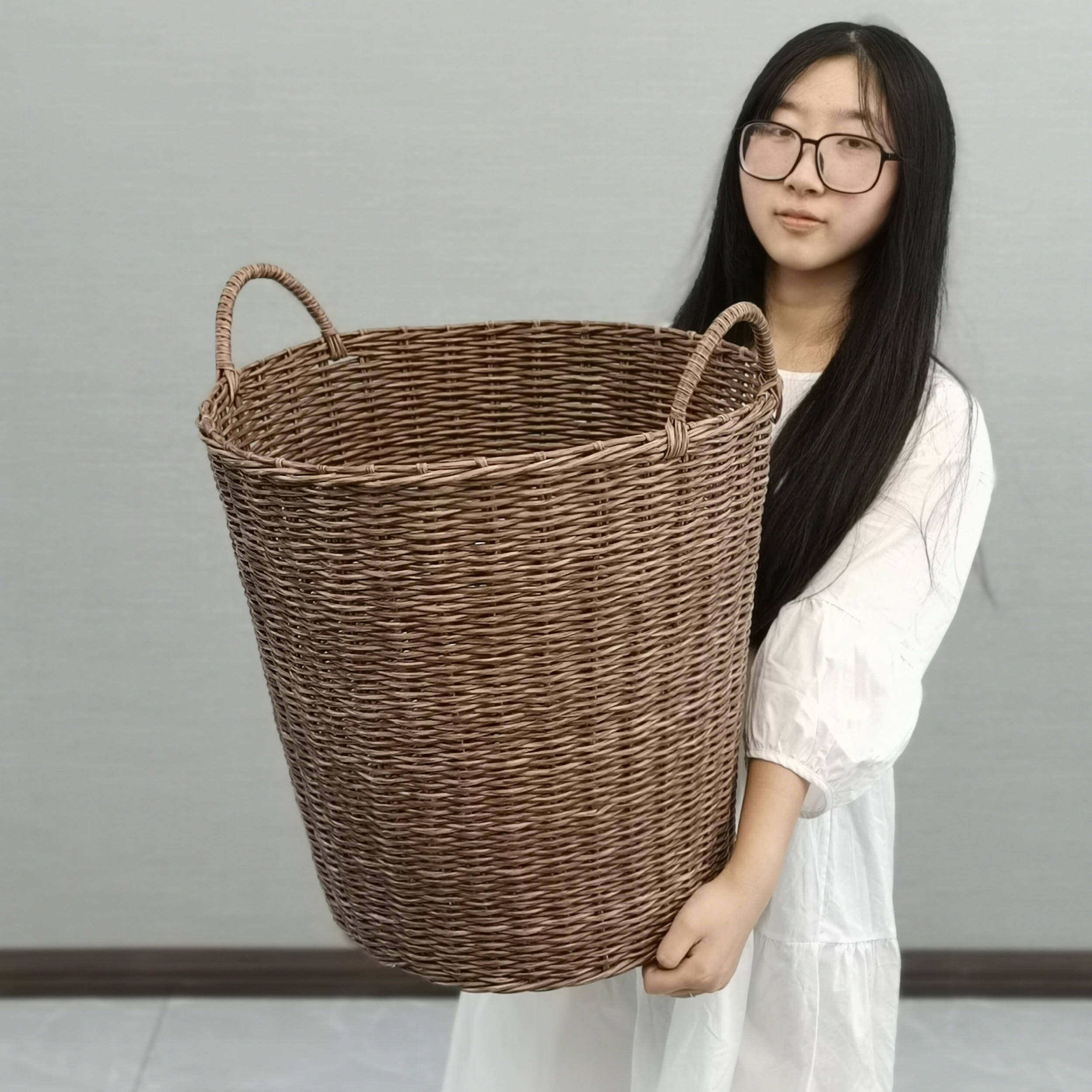 Giỏ Đựng Quần Áo Bẩn Giỏ Đựng Quần Áo Bẩn Giỏ Đựng Đồ Chơi Giỏ Đựng Quần Áo Bẩn Giả Mây Gia Dụng Giỏ Đan Giỏ Giặt Hot Trên Mạng