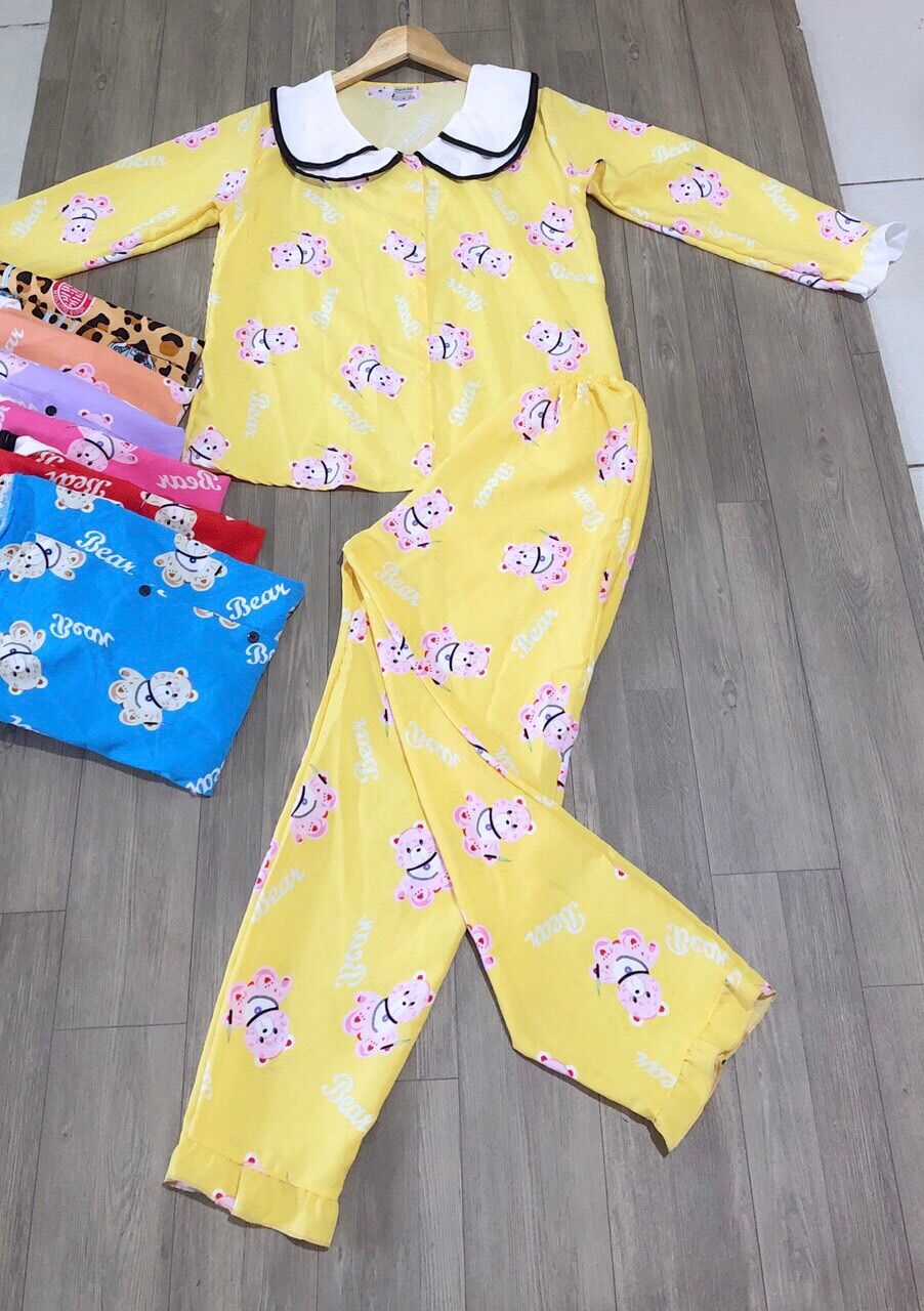 [HCM]Đồ bộ lụa Hàn tiểu thư