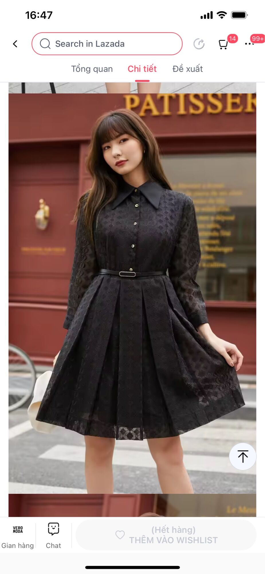 Vero moda đầm so mi