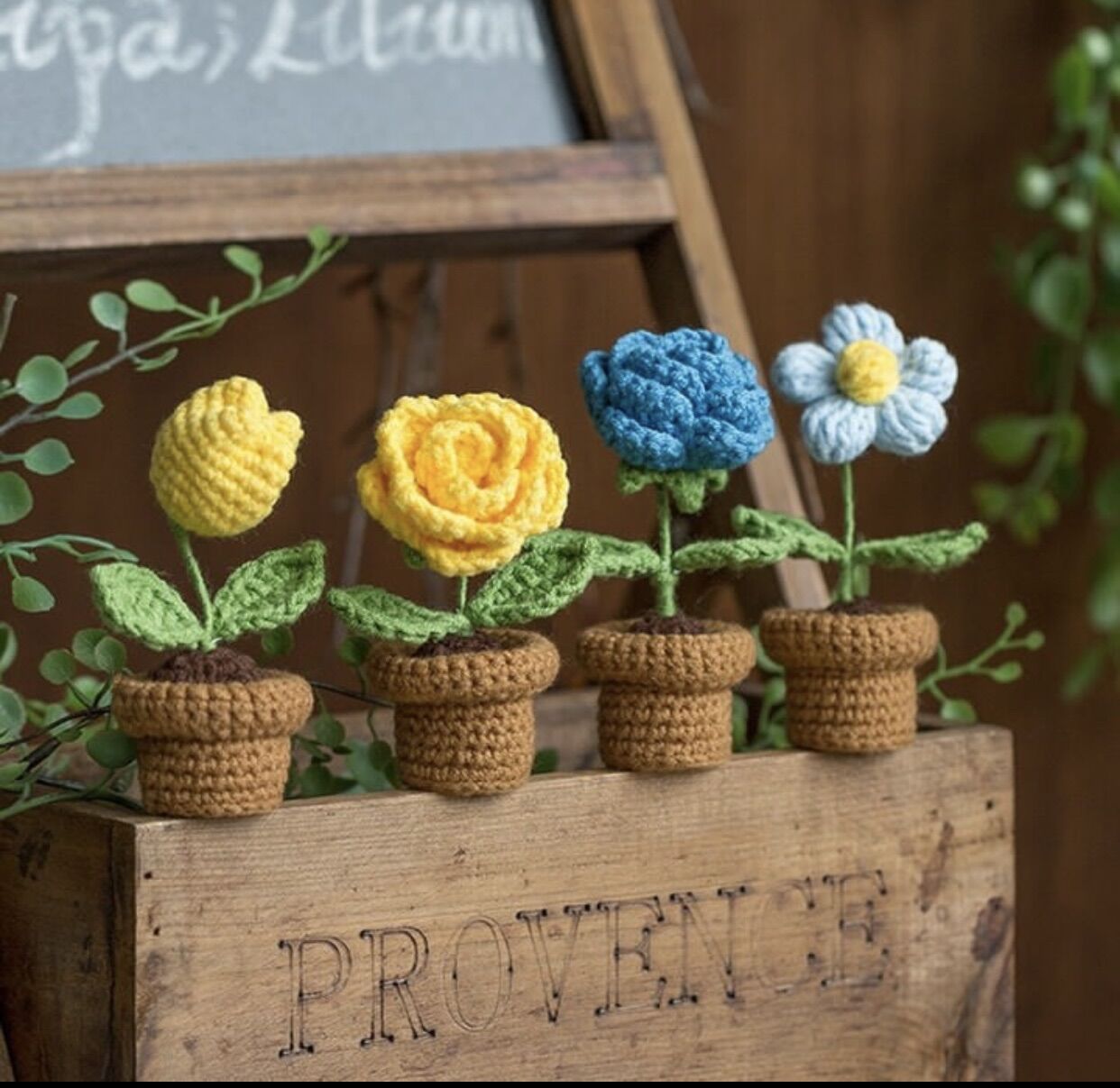 Chậu hoa mini handmade