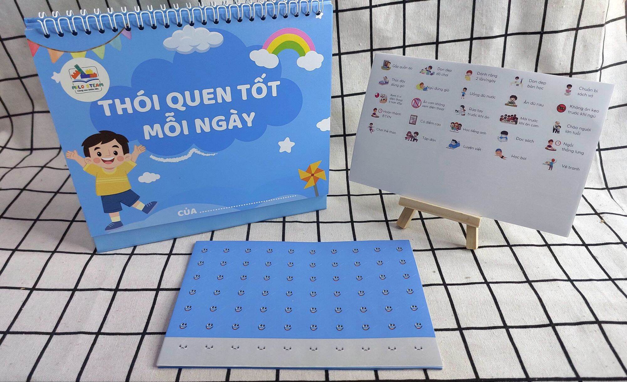 Bộ lịch rèn thói quen tốt cho bé