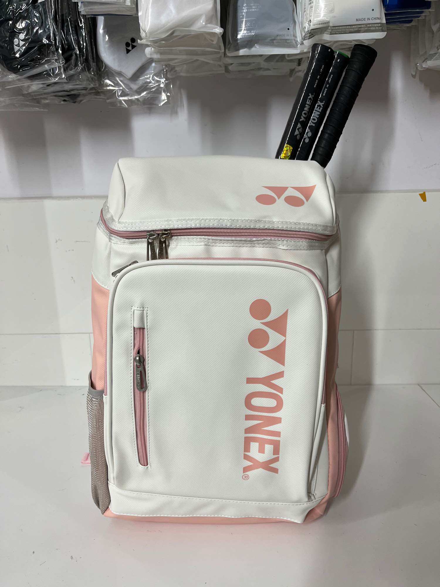 Balo cầu lông Balo tennis Yonex B1408 Hồng phấn nữ tính cao cấp