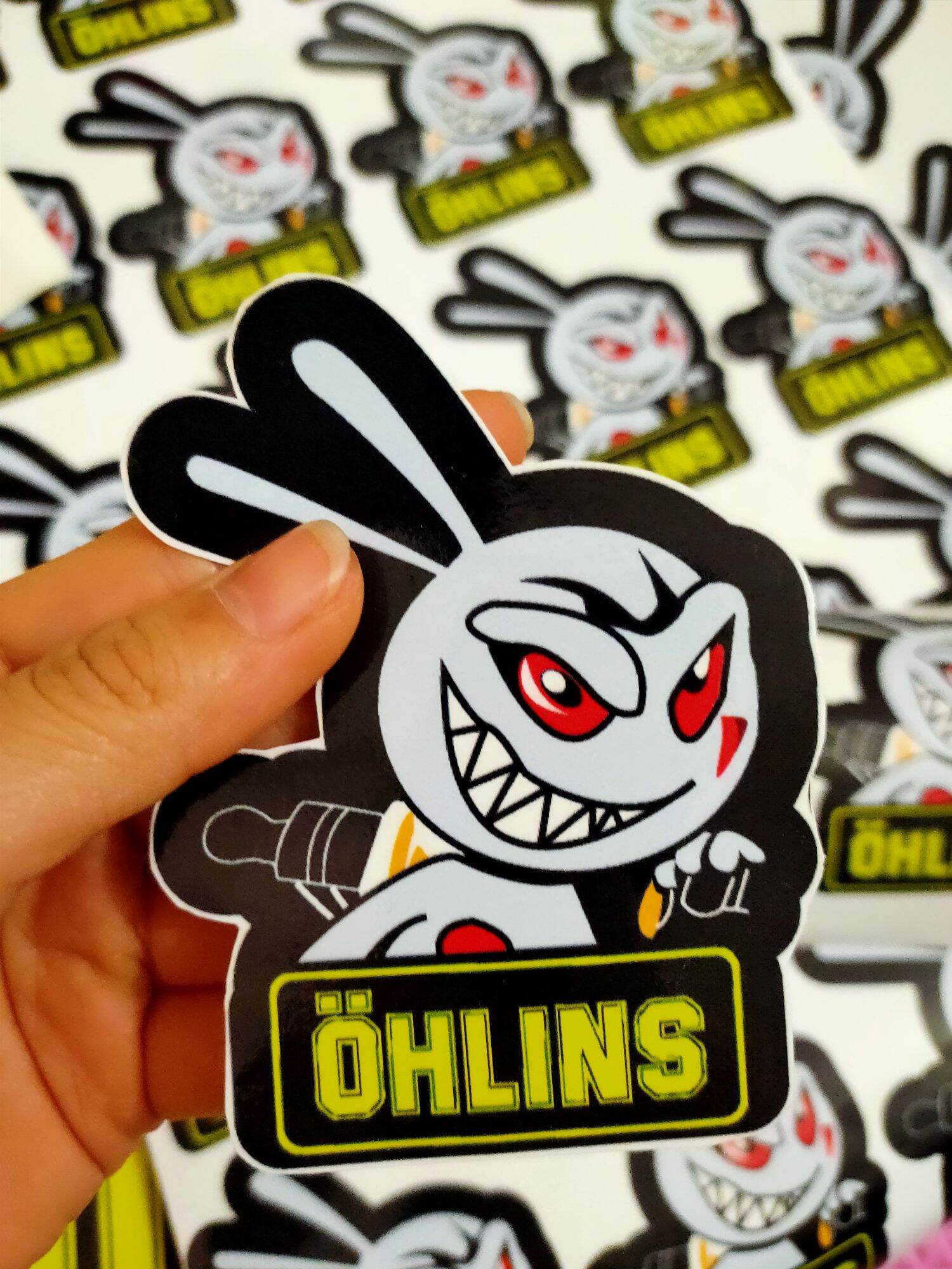 Hình Tem Thỏ Điên OHLINE  ( Hình to ) bộ 2 hình