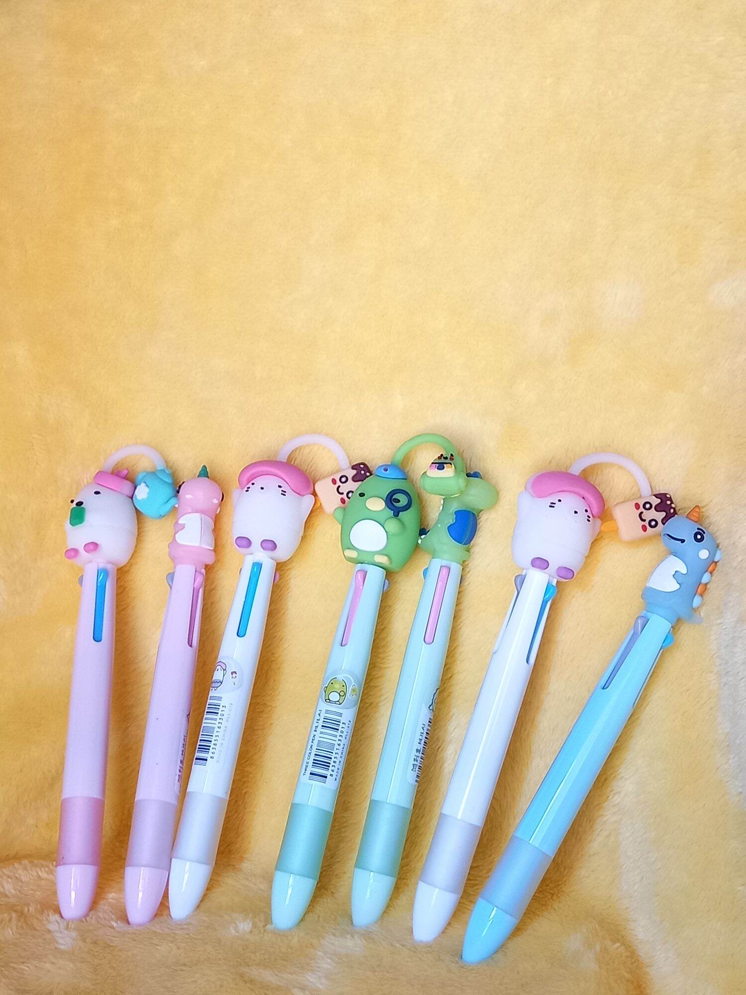 bút bi 3 ngòi nhiều màu