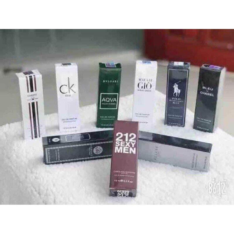 [ Combo 10 Mùi Nam ] Tinh Dầu Thơm Hparfum Pháp - 12ml/Chai