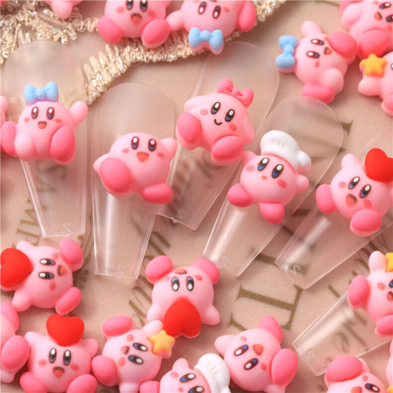 SET 12 charm nail mẫu hoạt hình