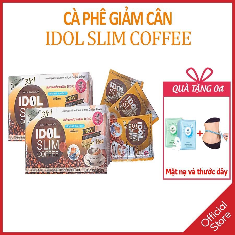 HỘP GIẢM CÂN CAFE IDOL HIỆU QUẢ