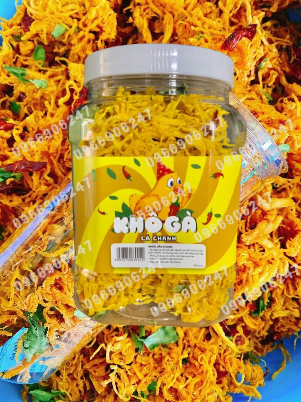 500gr khô gà lá chanh loại 1 thơm ngon