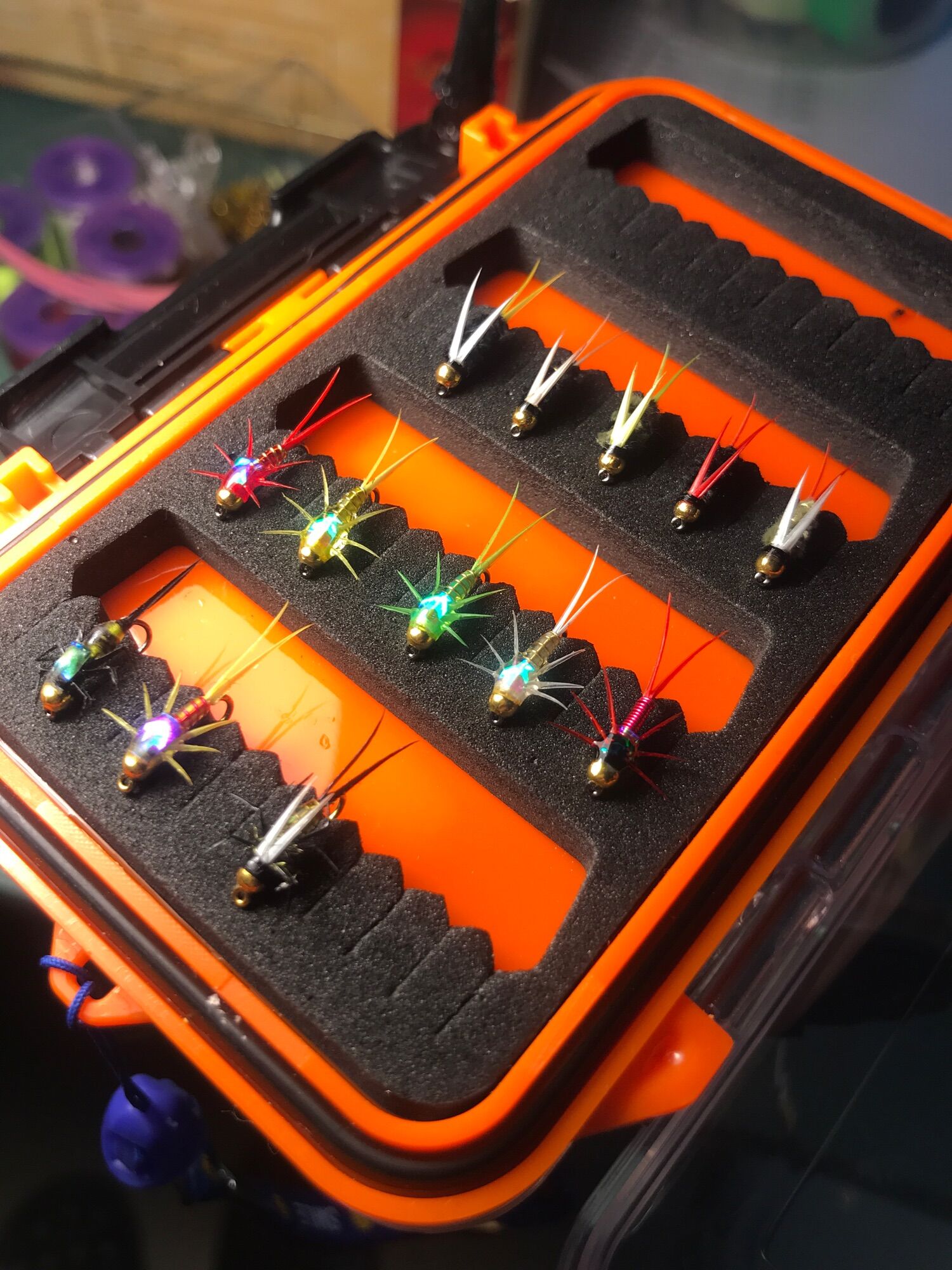 Mồi bọ câu cá mương lure, fly, tenkara