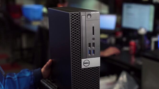 Máy Tính Dell Optiplex 3070SFF (Small Form Factor )/I3-9100/4GB/HDD 1TB/Windows 10