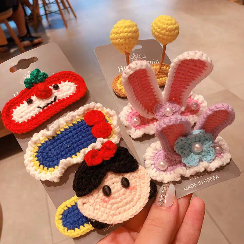 Kẹp tóc Handmade nhiều mẫu hoạt hình 🎎Cute
