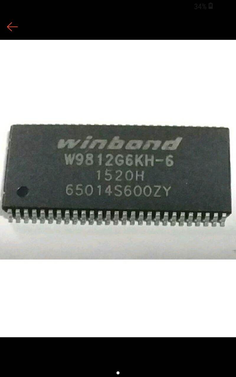 Linh kiện điện tử 1 ic winbon w9812g6kh6
