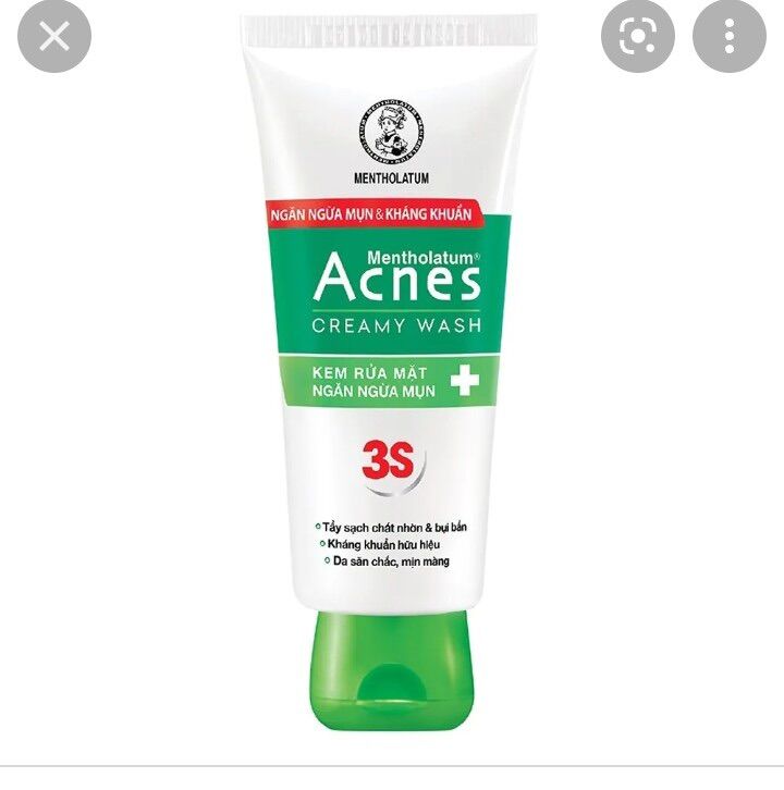 Sữa rửa mặt acnes ngừa mụn 100g