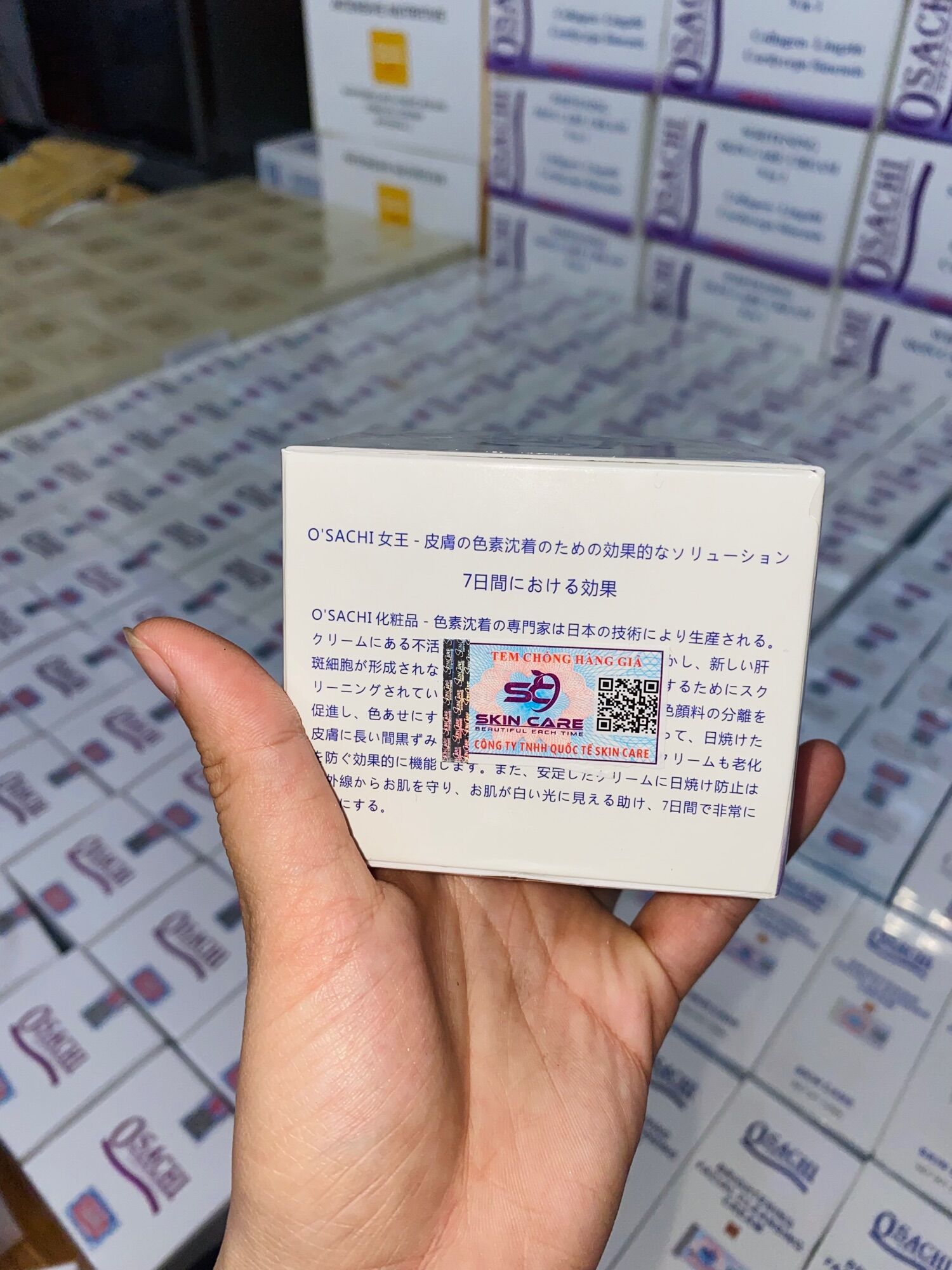 Kem Nám Tàn Nhang Osachi (20g)(Tặng kèm hũ mini 2g)