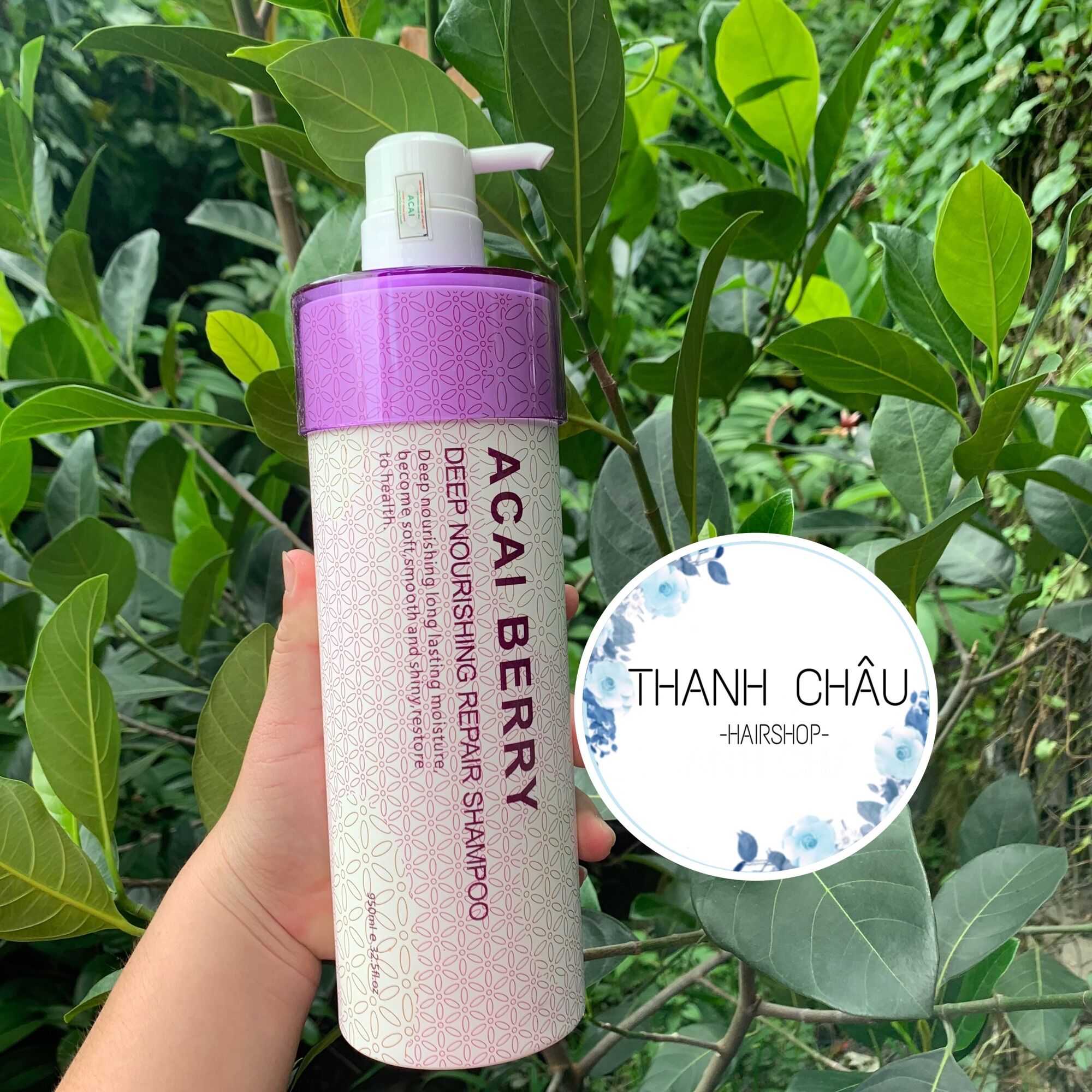 Dầu gội xả acai karatin argan 950ml (pháp)