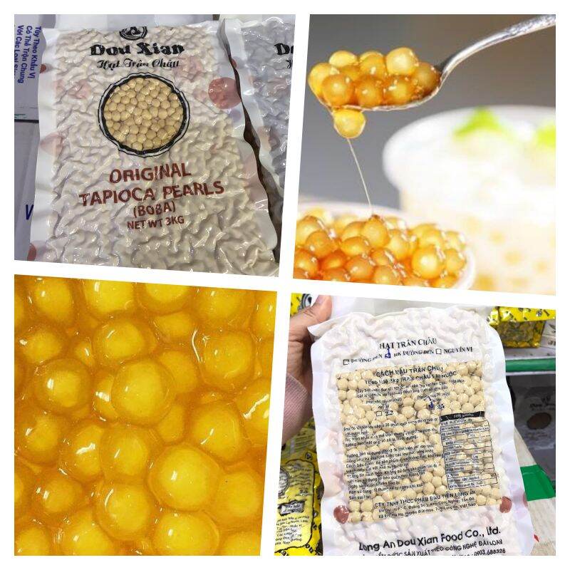 [Túi 100gr] Trân châu Hàng Huy Dou Xian chiết