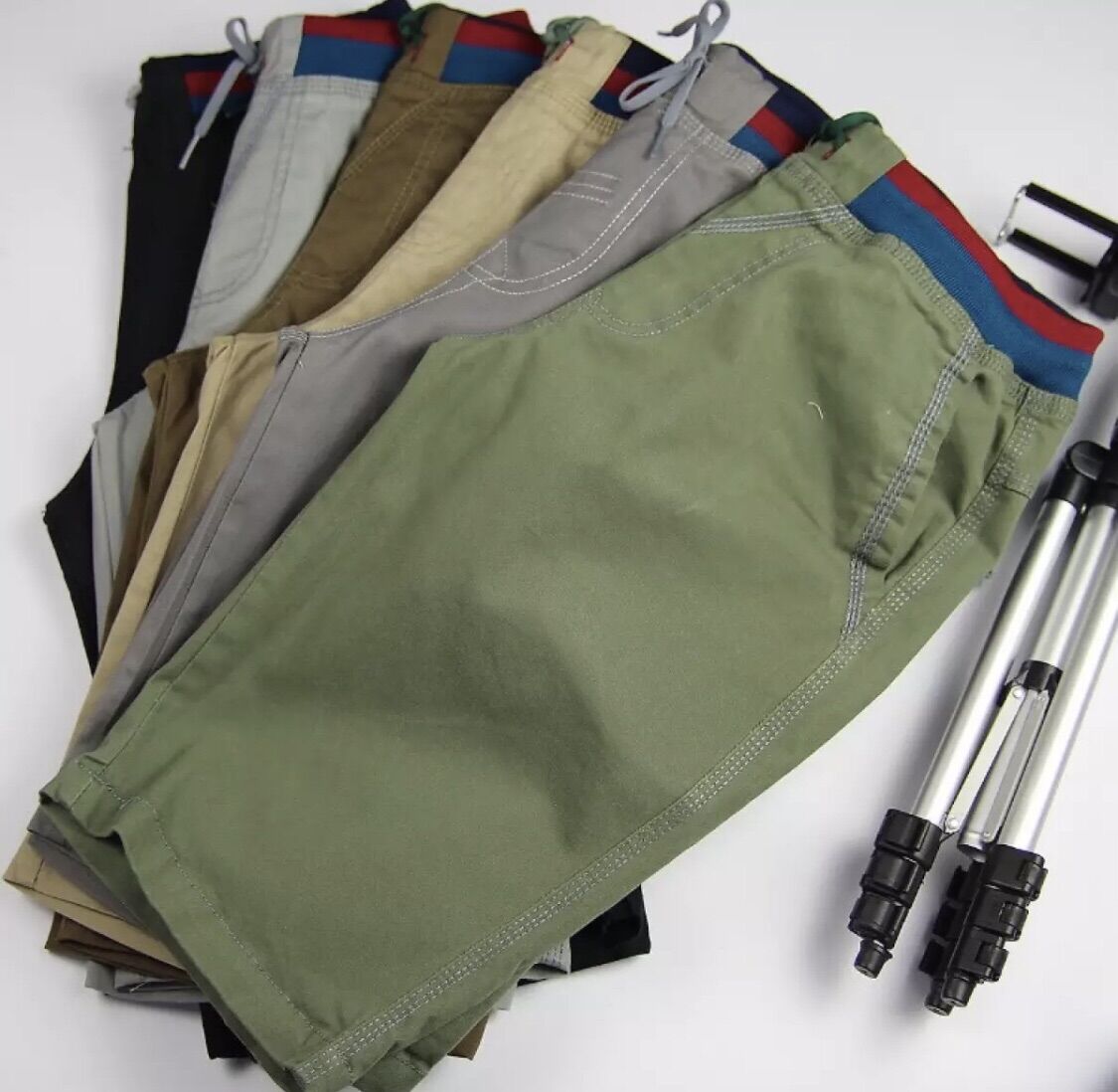 [HCM]Quần Sọt Nam Kaki Lưng Thun HT91