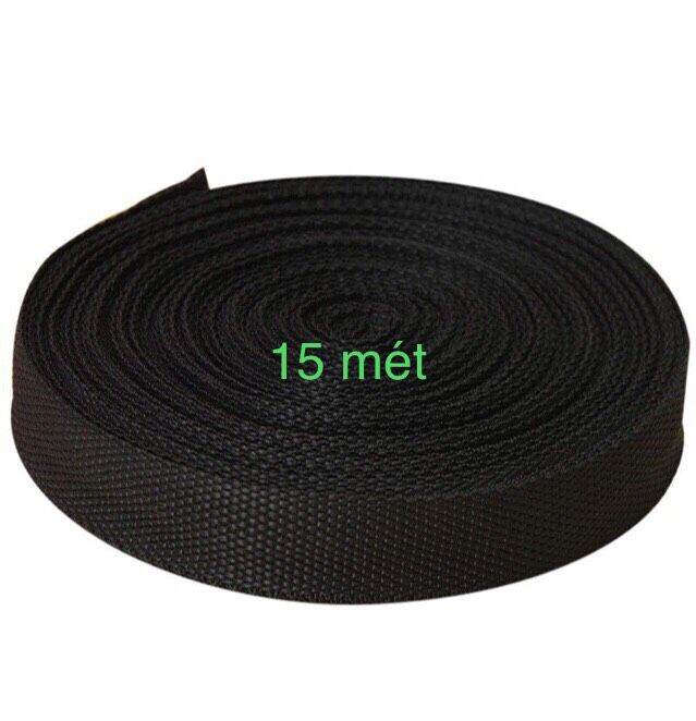 Dây đai dẹp 2CM loại tốt dùng làm đồ handmade , quai nón bảo biểm , dây đai , bal lô ( 5M , 10M , 15M , 20M )