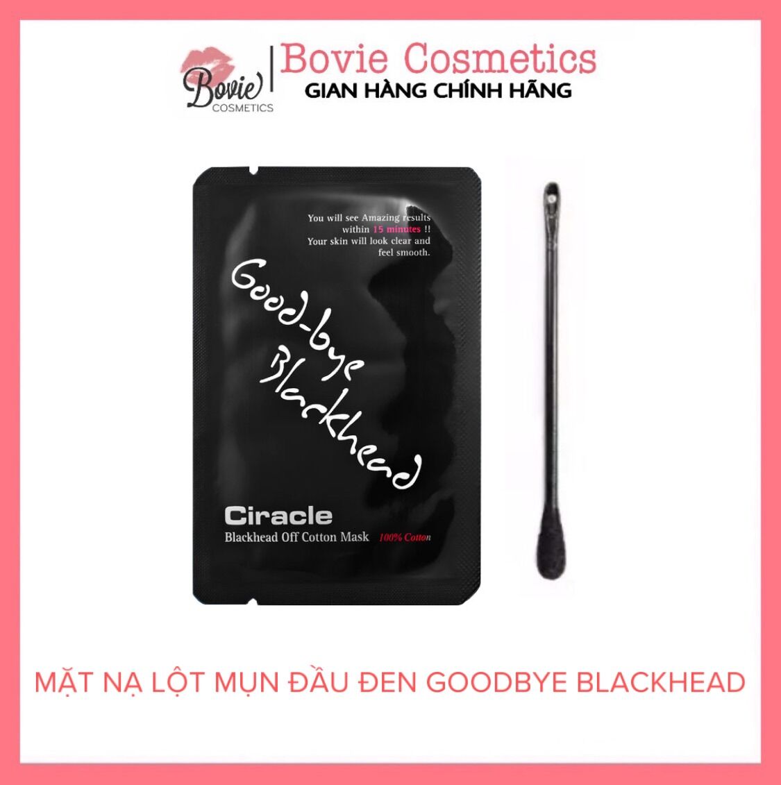 Mặt nạ lột mụn đầu đen goodbye blackhead