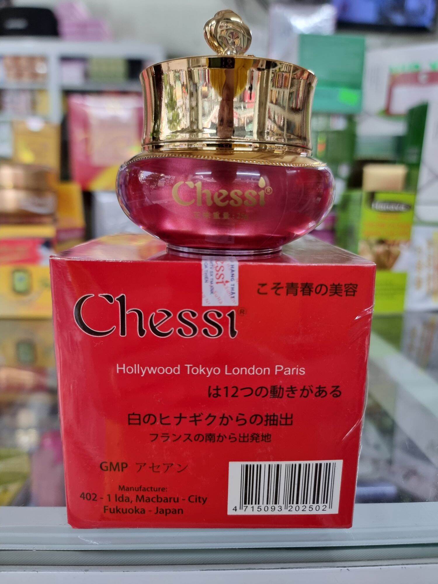 Kem chessi 12 tác dụng 25gr lẻ 1 hũ