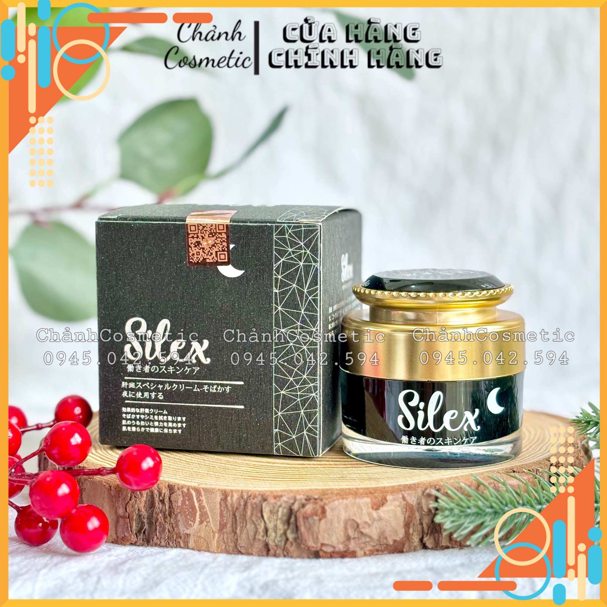 Kem silex nhật bản cao cấp ngừa nám, tàn nhang, đồi mồi 20g