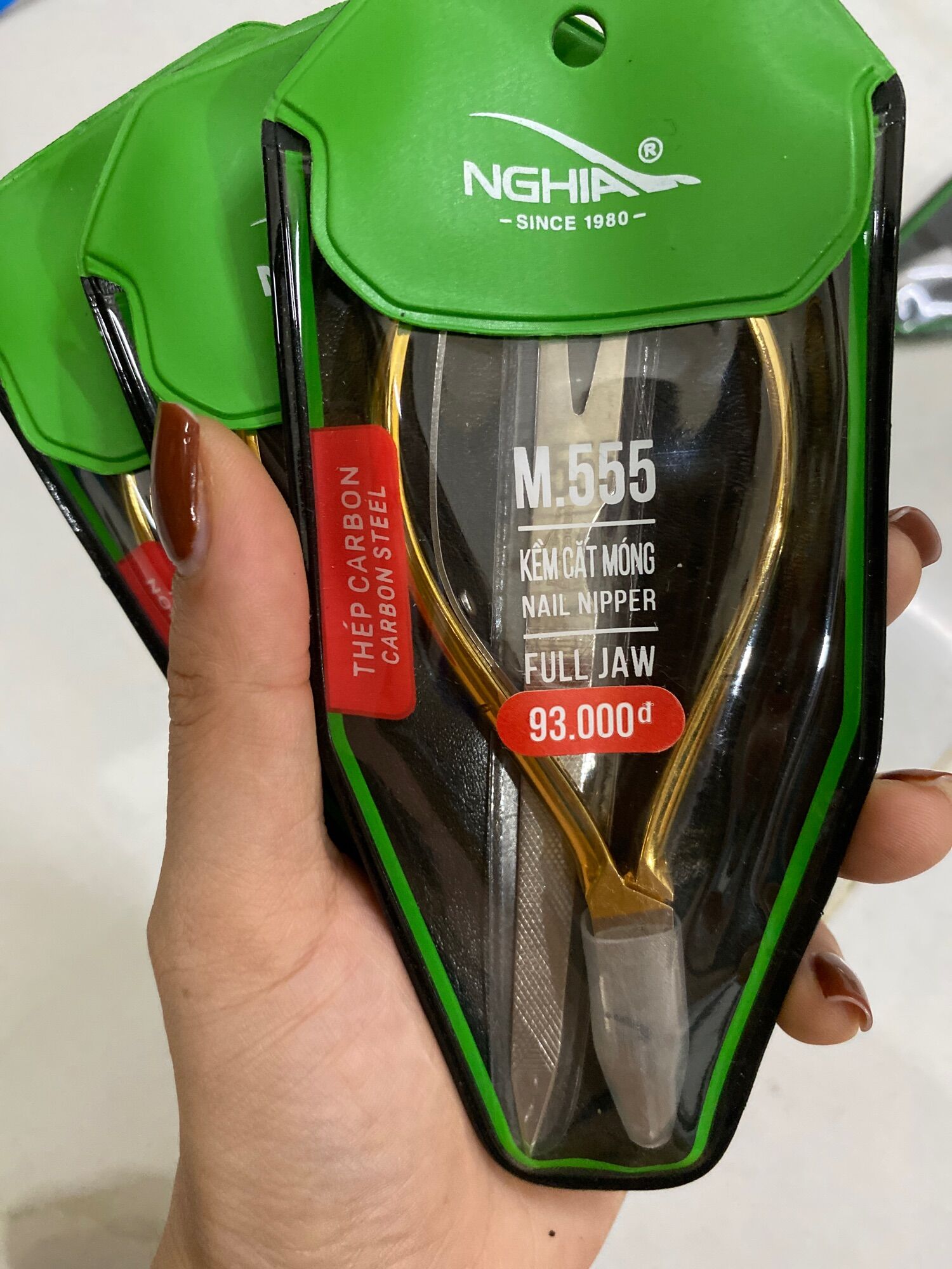 Kềm cắt móng Kềm Nghĩa M.556