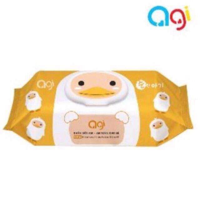 1 Thùng khăn ướt Agi ( 24 gói) không mùi. Date mới. Giao màu ngẫu nhiên. Hàng chính hãng.