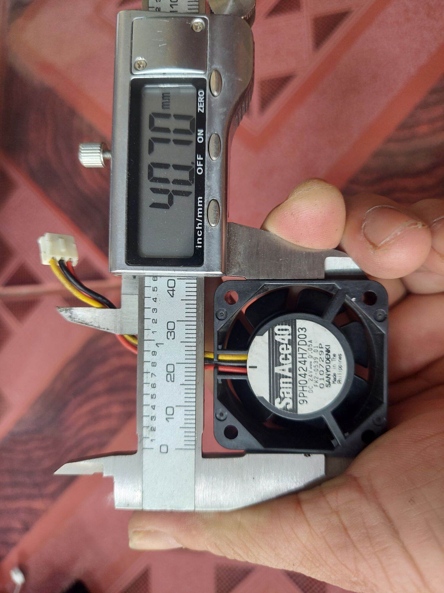 Quạt tản nhiệt San Ace 24v 4×4×1.5