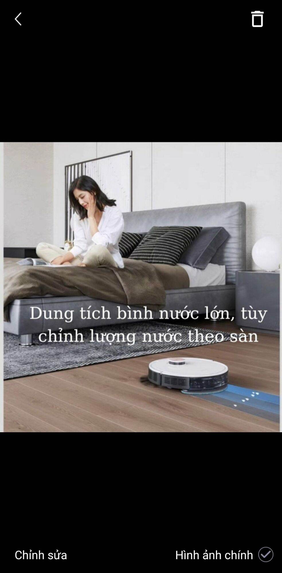 Robot hút bụi lau nhà Ecovacs Deebot T8 Max plus B
